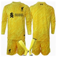 Liverpool Målvakt Tredje Dräkt Barn 2024-25 Långärmad (+ Korta byxor)